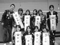 帰国報告会でスピーチを終えた第40期青少年交換派遣学生